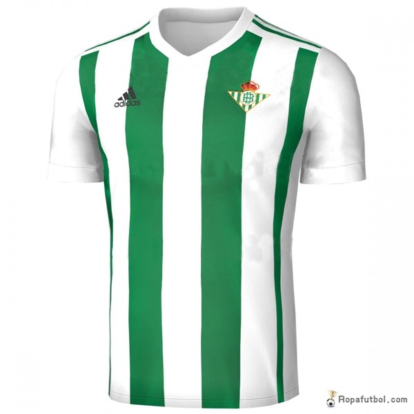 Camiseta Real Betis Replica Primera Ropa 2017/18 Verde Blanco